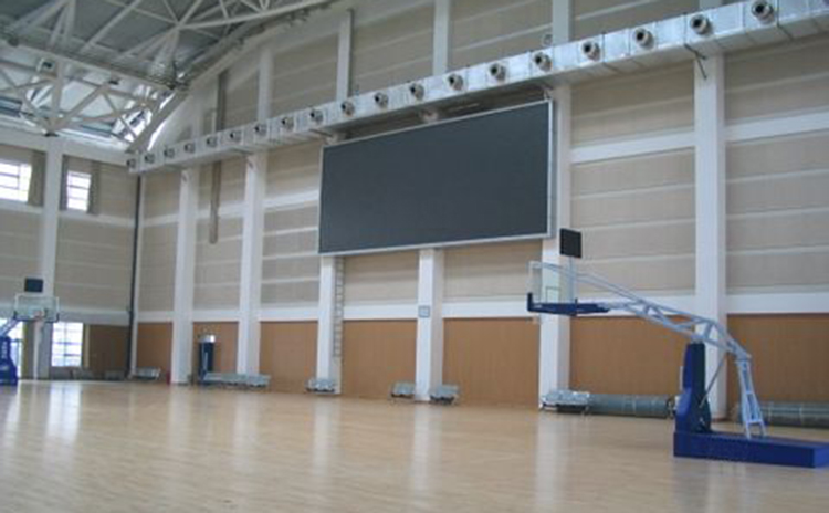 廣東廣州某醫(yī)院籃球館吸音板工程