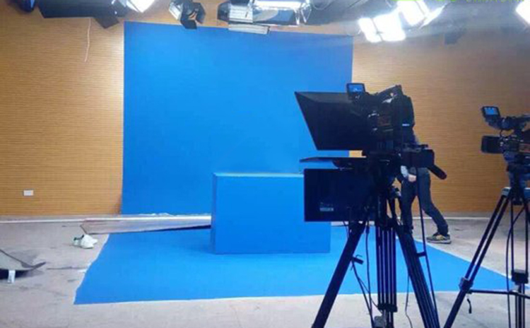 湖北恩施中學演播廳吸音板工程