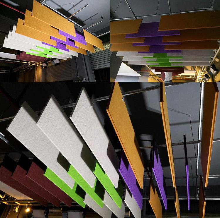 安徽蚌埠商場空間吸聲體聲學(xué)工程