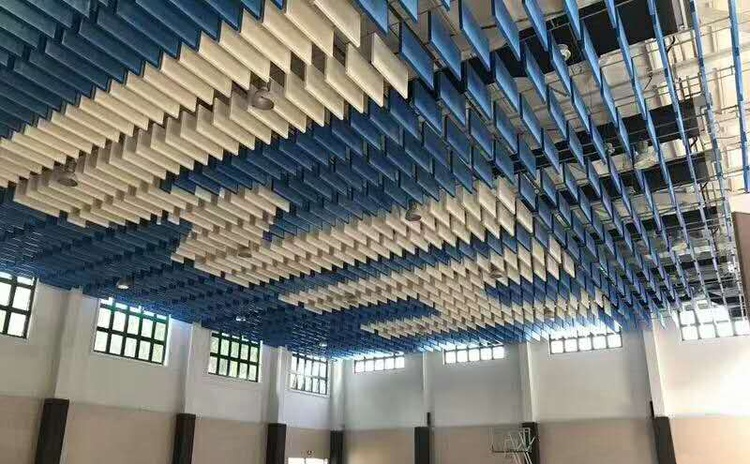 浙江舟山體育館空間吸聲體聲學工程