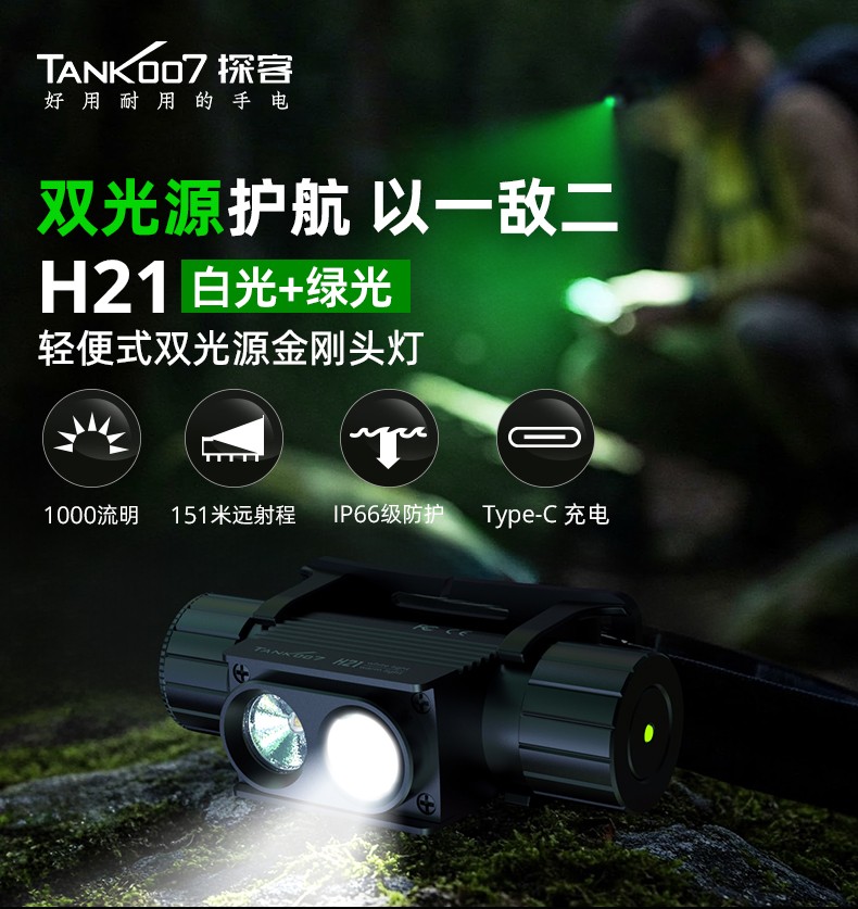 日常夜間戶外使用的有必要買兩個光源的頭燈嗎?